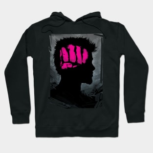 Fight Club Fist Brain Hoodie